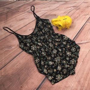 Urban Outfitters Ecote Floral Romper